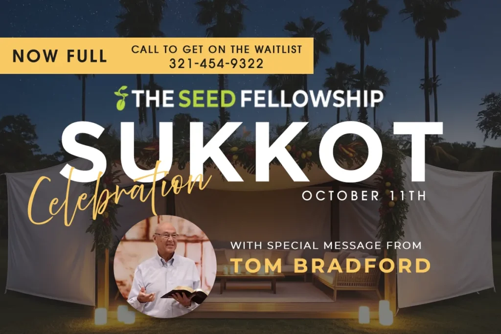 The Seed of Abraham Fellowship Sukkot Celebration Dinner on October 11th.